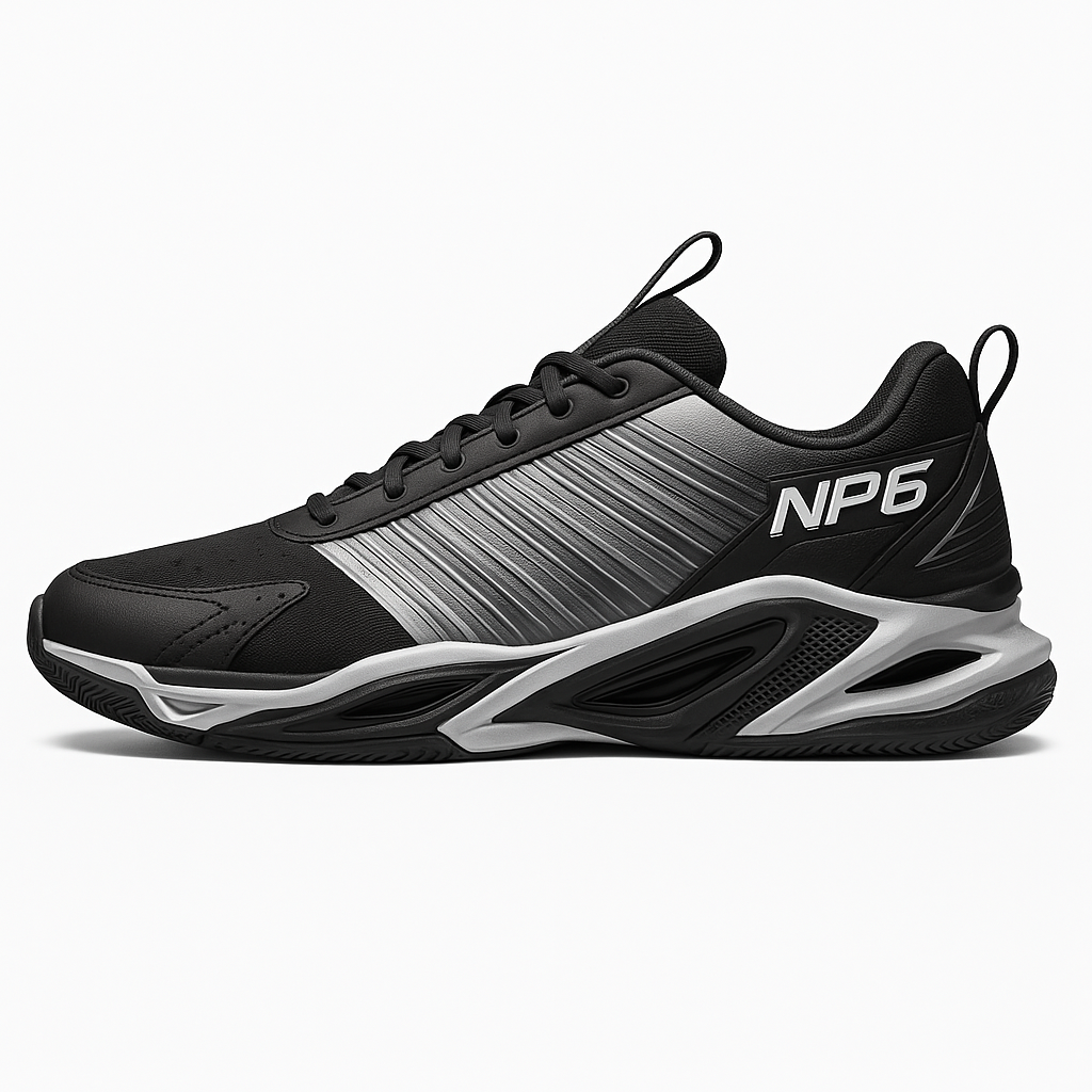 NP6 White-Silver-Black