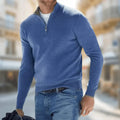 Brit & Boho™️ | Hudson - Herren Viertelreißverschluss Pullover