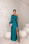 Alison - Elegantes Schlitz-Maxikleid