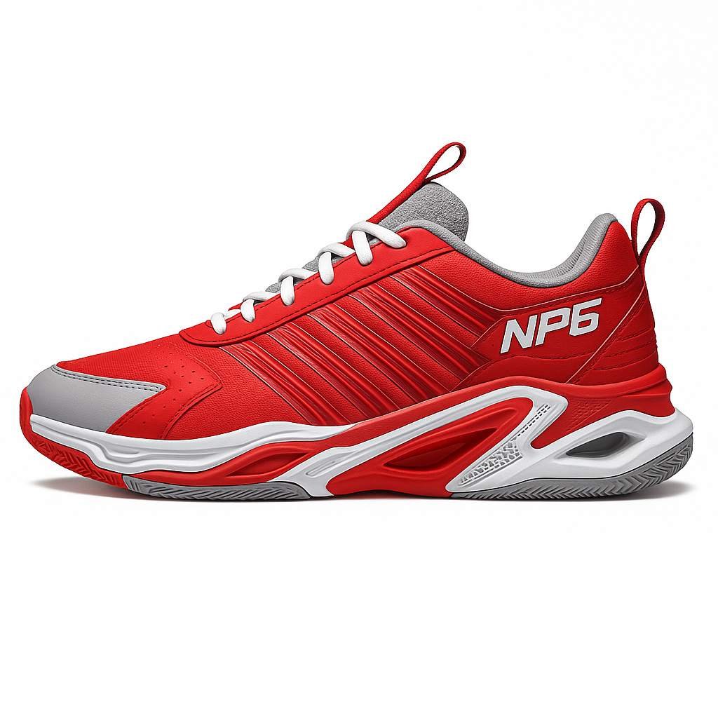 NP6 White-Red-Grey