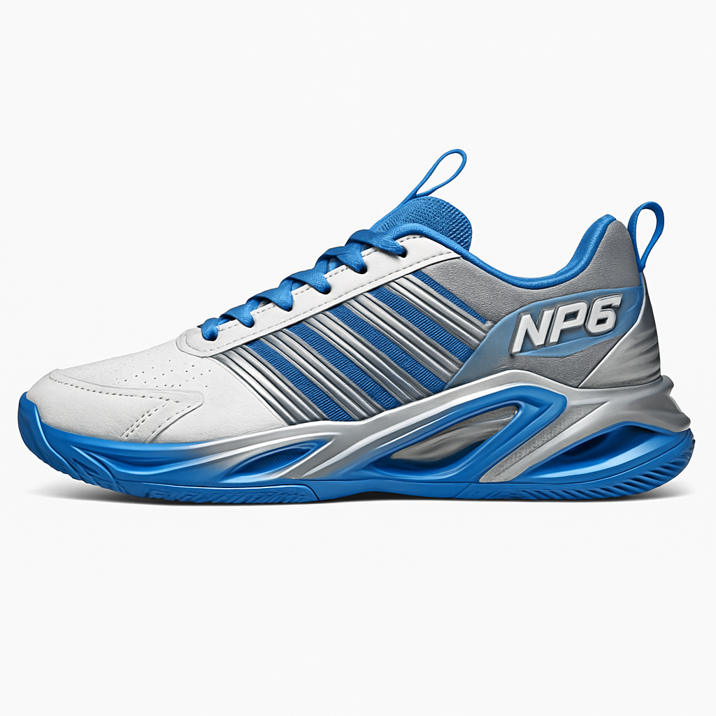 NP6 White-Silver-Blue