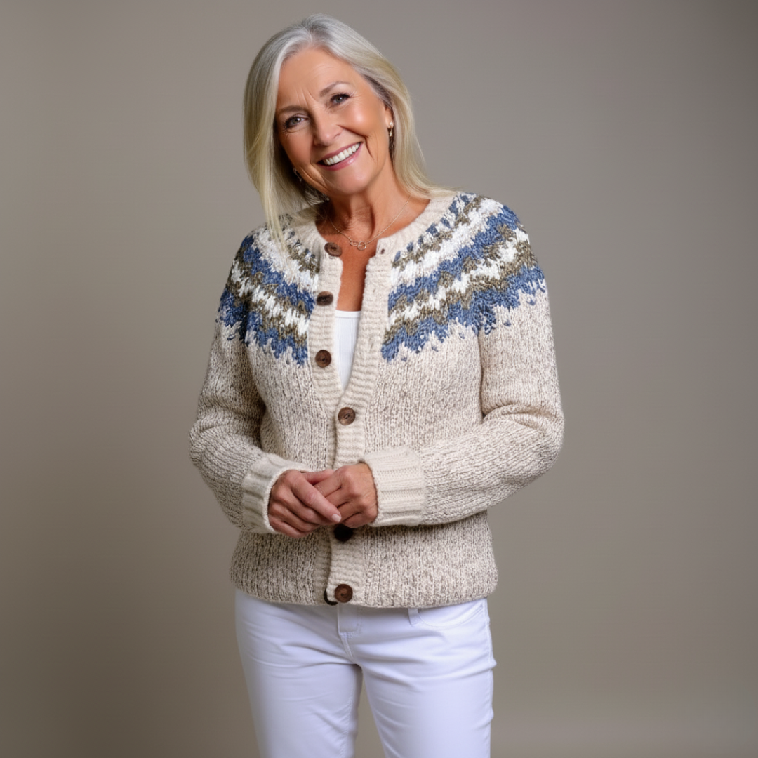 Peyton | Vintage Isländischer Cardigan