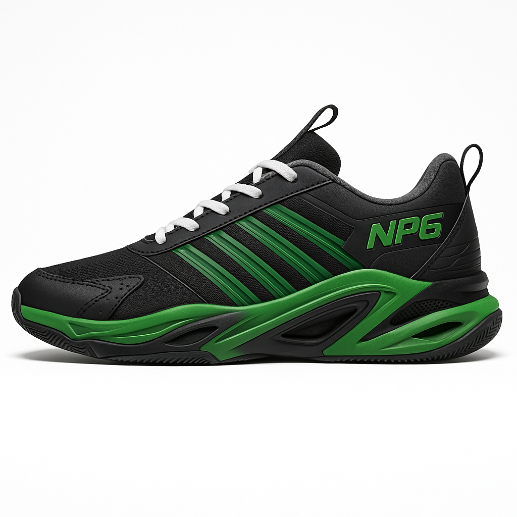 NP6 White-Black-Green-Grey