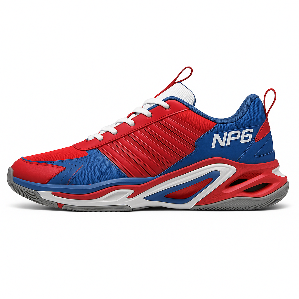 NP6 White-Red-Blue-Grey