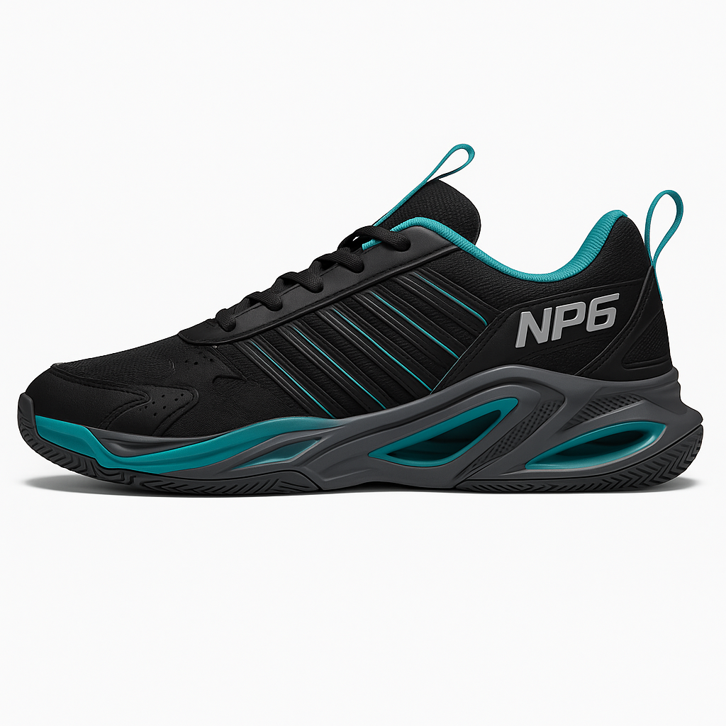 NP6 White-Black-Grey-Turquoise