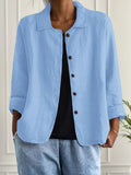 Marilla™ – Klassischer leichter Hemd-Cardigan
