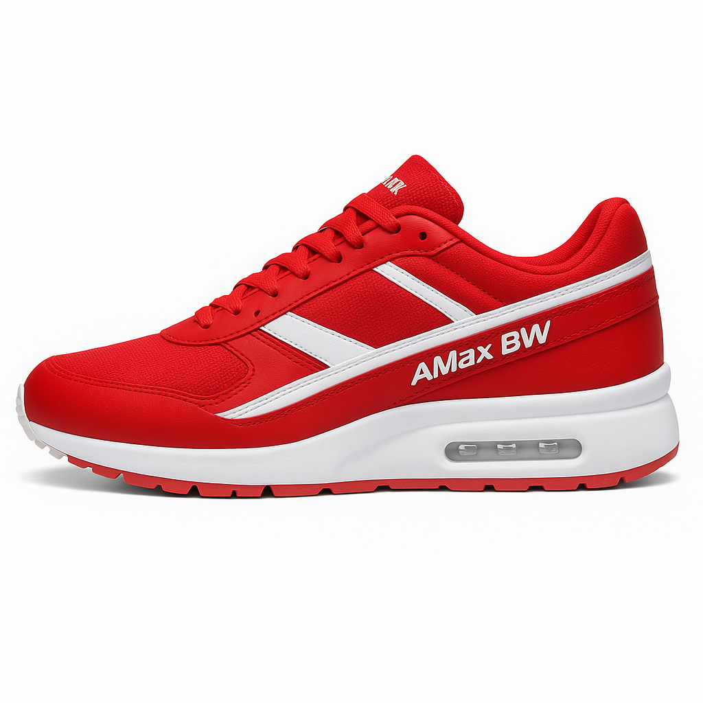 AMax BW Red White