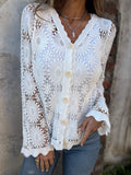 Nadia™ - Bequemer Spitzen-Cardigan