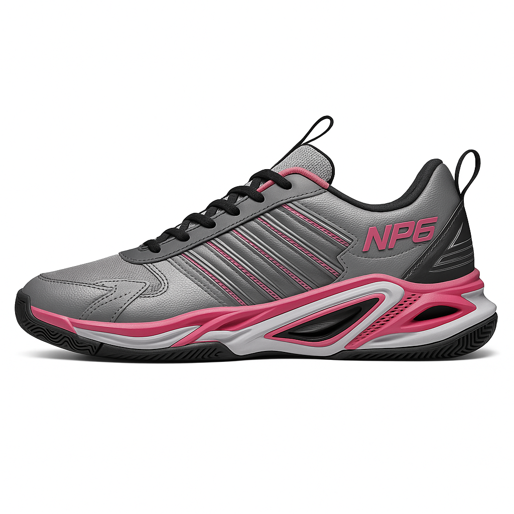 NP6 Silver-Pink-White-Black