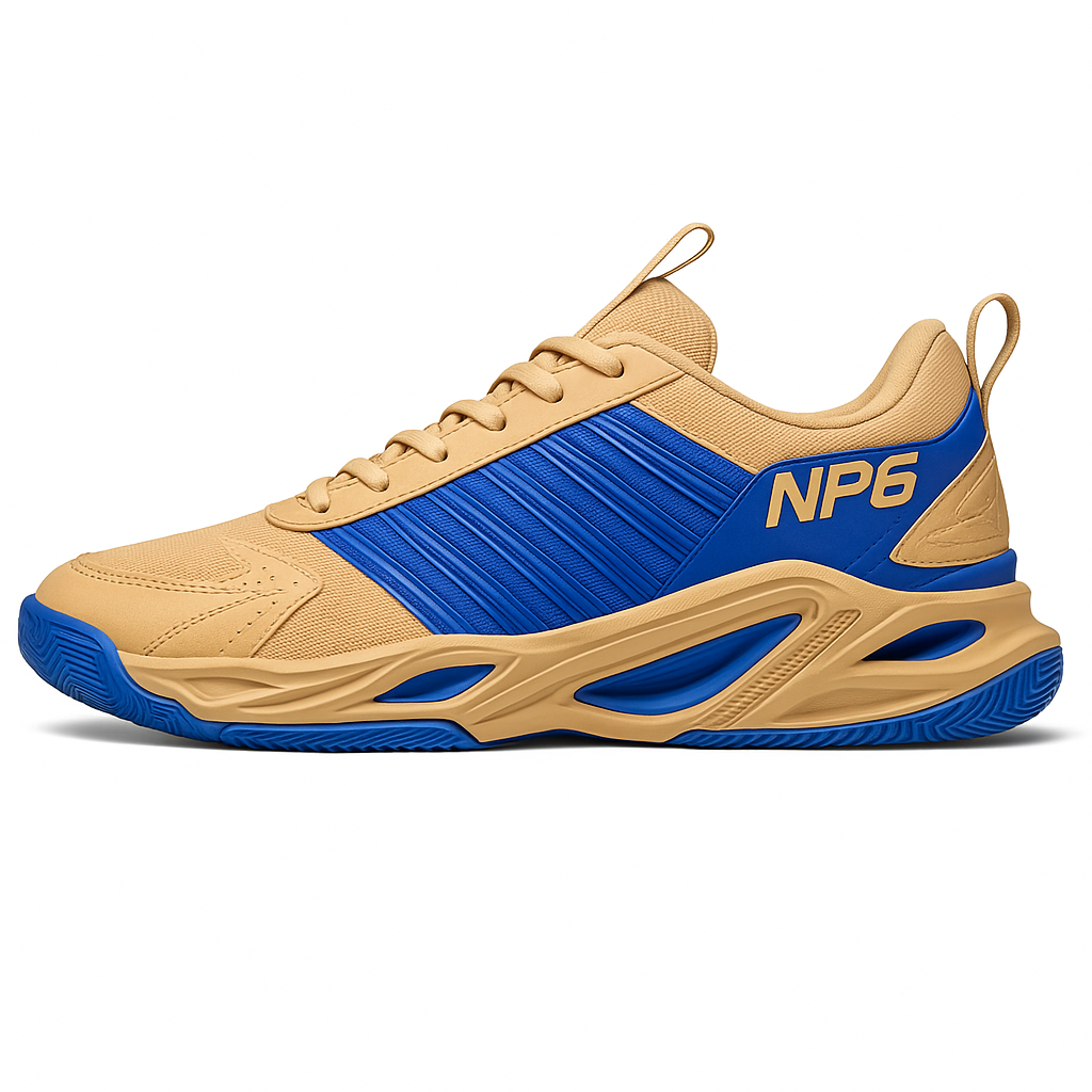 NP6 Beige-Blue-White