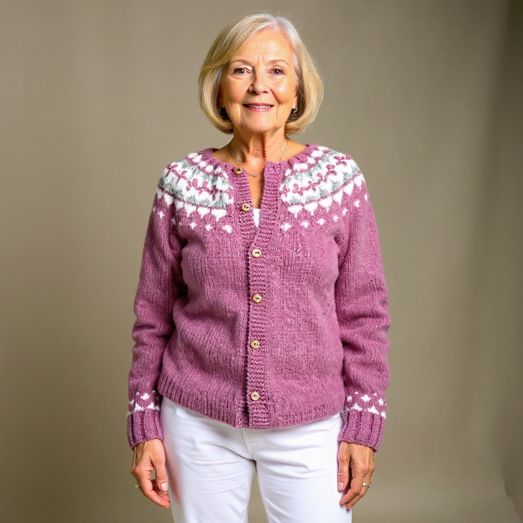 Maya | Vintage Isländischer Cardigan