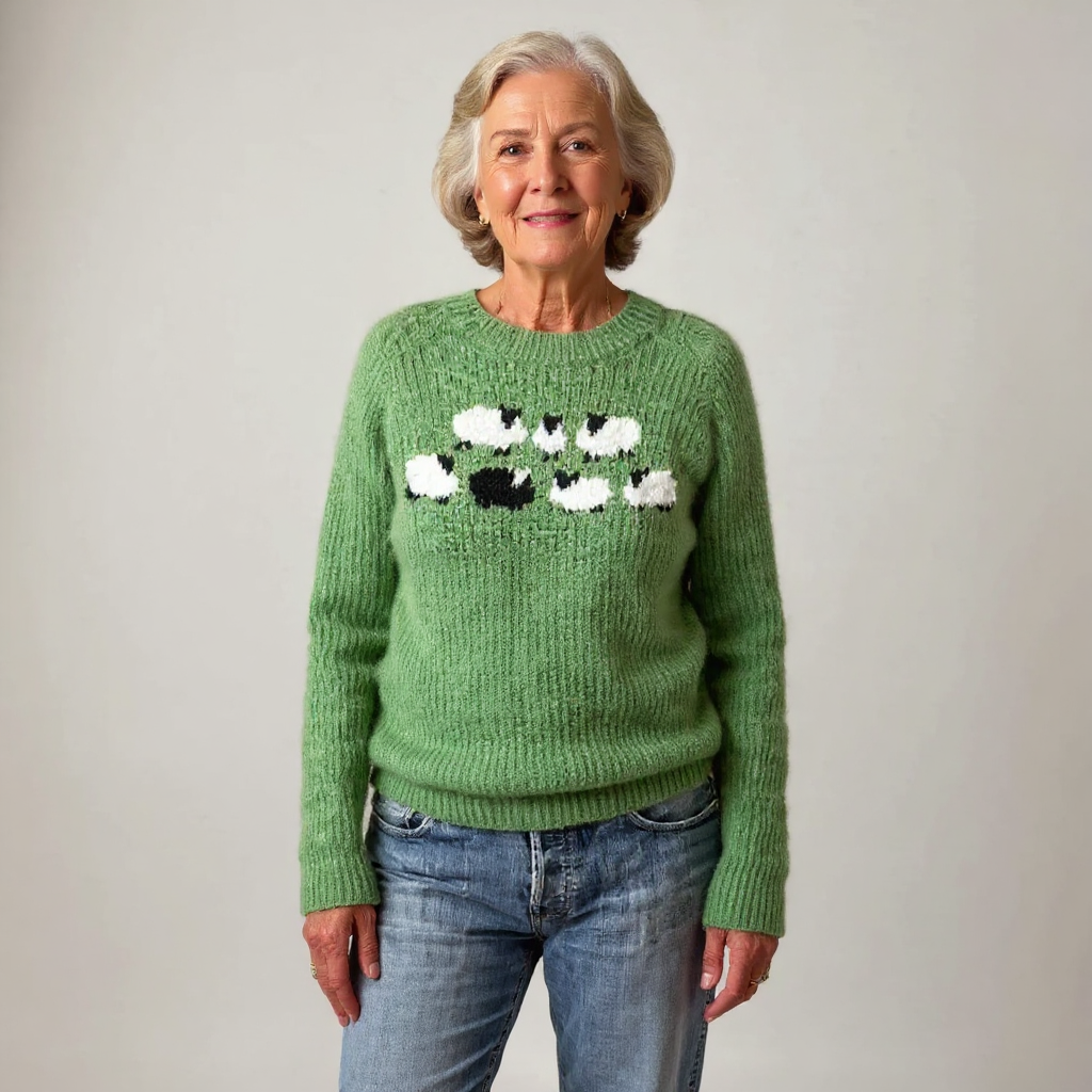 Addison | Vintage Isländischer Pullover