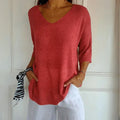 Azure™ - Entspannt Elegantes Top