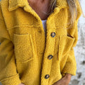 Dion™ - Kurze Wolljacke mit Revers