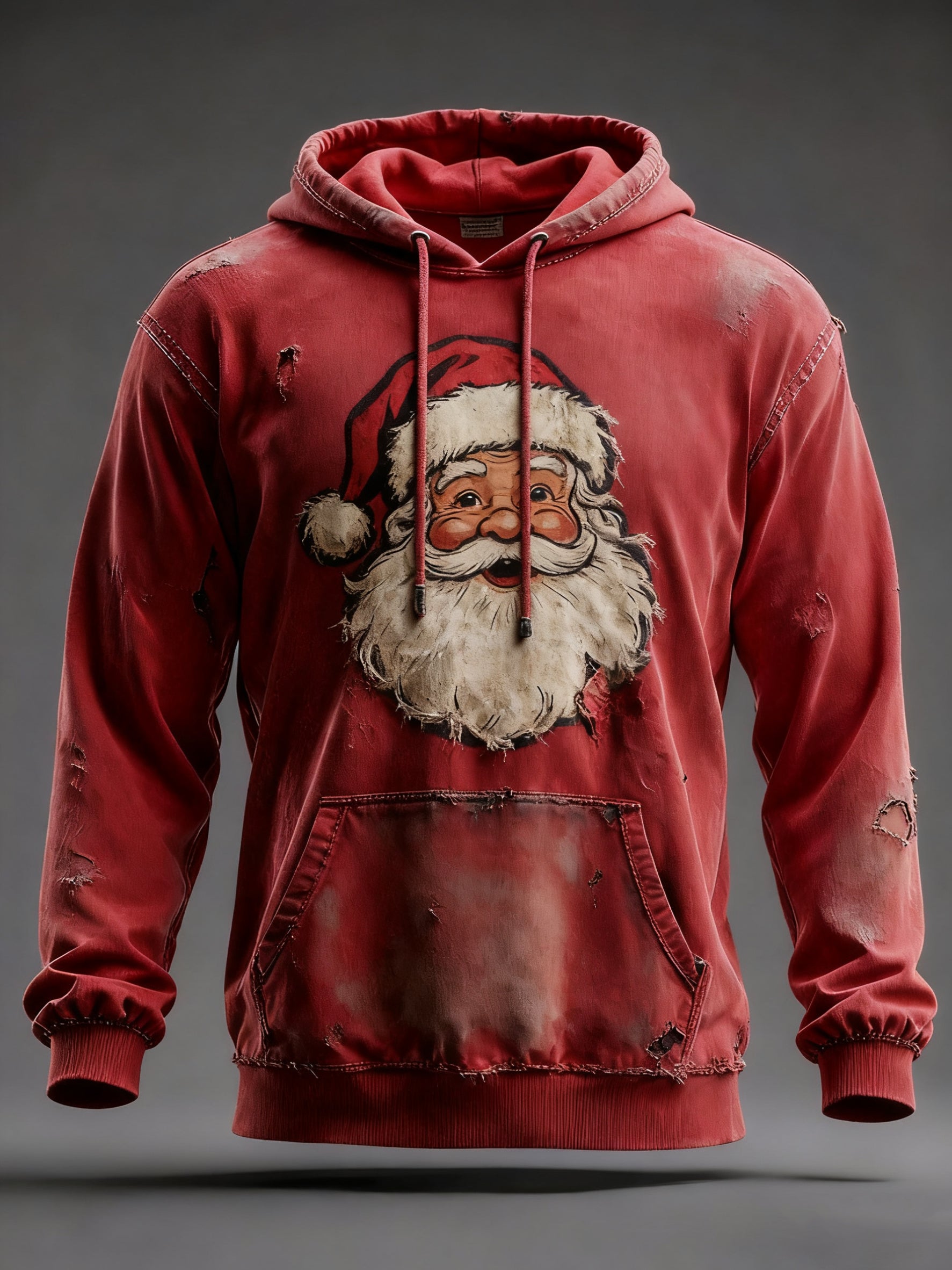 Herren Weihnachtsdruck Freizeit Hoodie